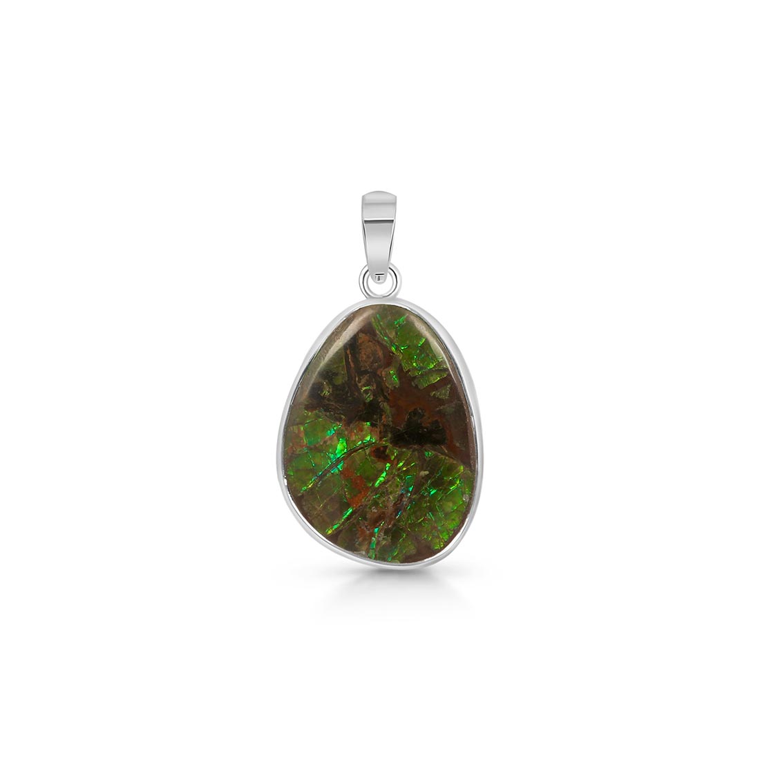 Ammolite Pendant-(AML-P-24.)